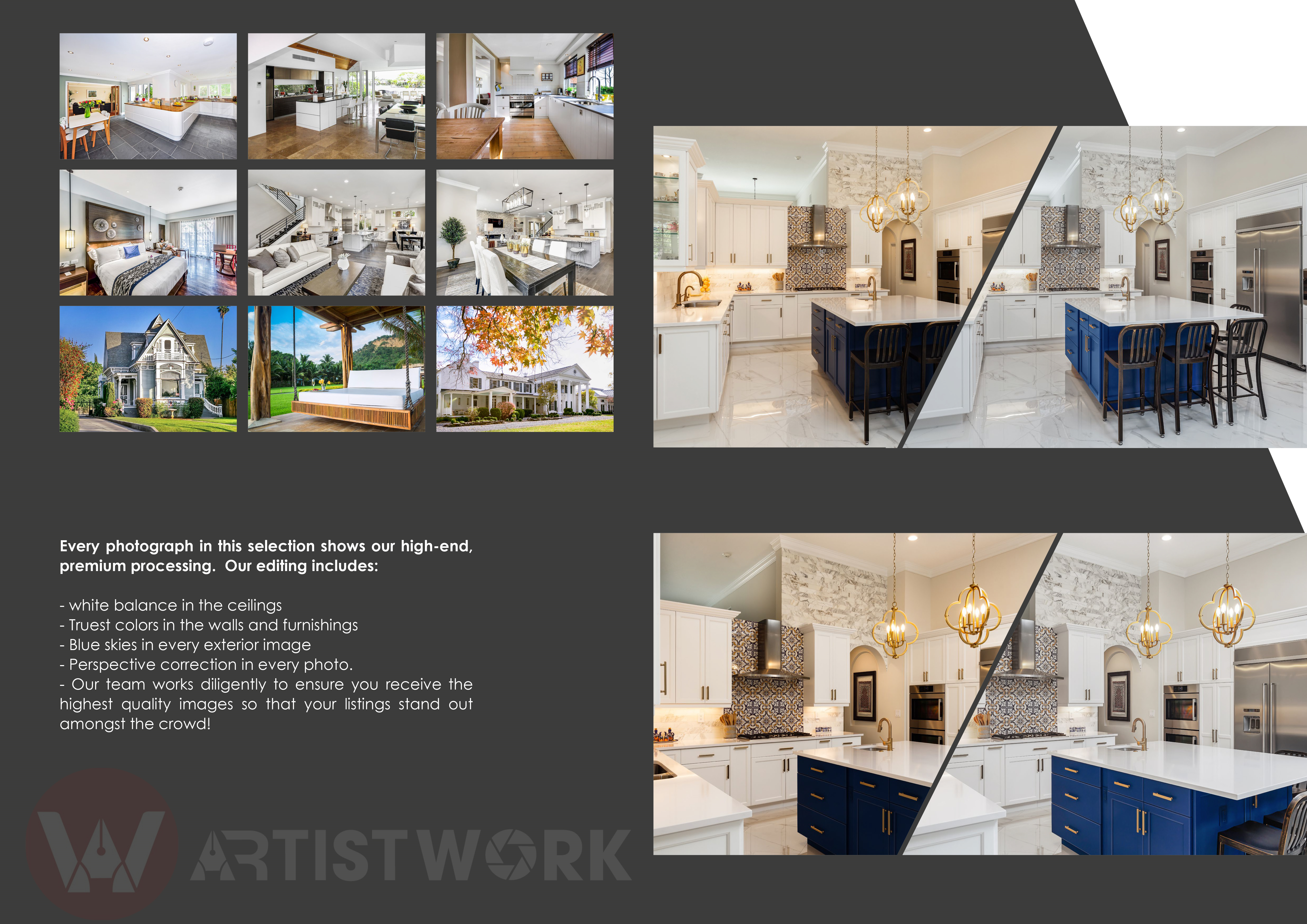real estate retouching